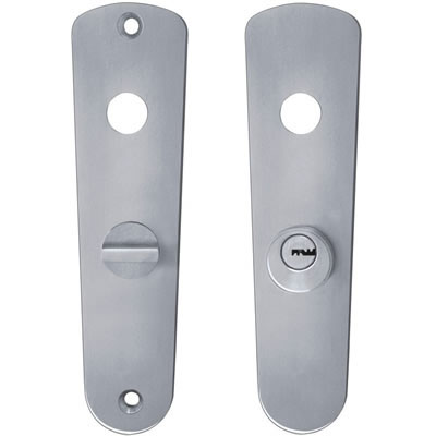 Stainless Steel Handle Plate with Thumb Turn